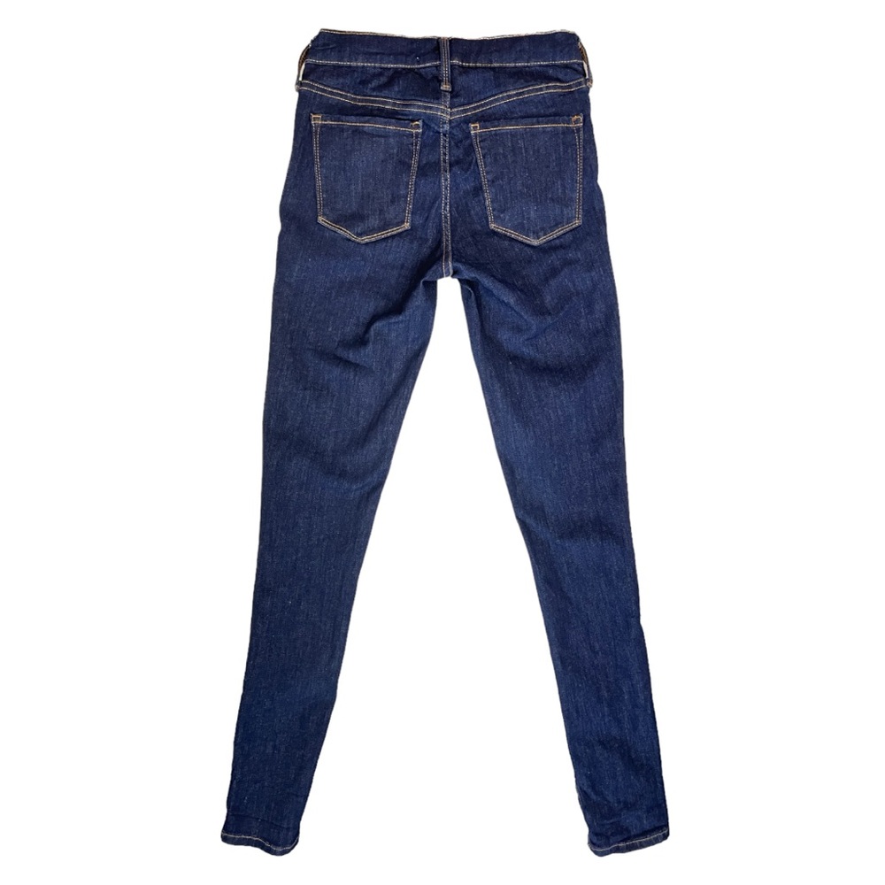 Gap true Skinny Jeans rinsed dark wash casual - Picture 4 of 8